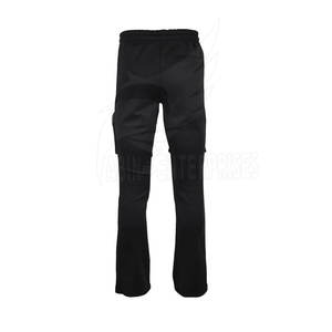 Pantalones deportivos informales OEM para hombre, pantalones de Jogger de algodón suave, ligeros, rectos, personalizables, logotipo personalizado medio, pantalones apilados en blanco - Product Image 4