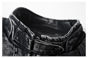 Veste en jean d'hiver pour homme, design le plus récent, 100% coton, haute qualité, respirante, séchage rapide, coupe-vent, écologique - Product Image 4