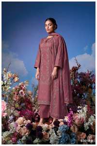 Colección de trajes de fiesta Salwar Kameez bordados a mano de algodón de primera calidad a precio mayorista - Product Image 2