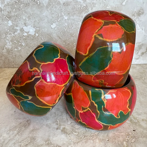 กำไลไม้อินดี้สำหรับร้านบูติกศิลปะทำมือชิ้นใหญ่โดยหัตถกรรมฮันนาน - Product Image 3