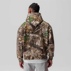 Sudadera con capucha de caza de camuflaje de árbol Real de algodón, Sudadera con capucha de camuflaje para hombre, Sudadera con capucha y cremallera completa para hombre y mujer, ropa de calle con capucha - Product Image 3
