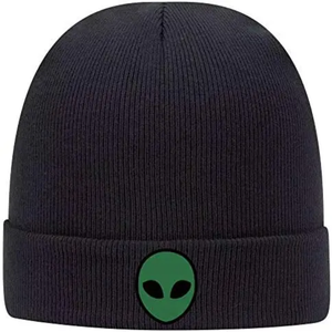 Gorro tejido de punto con estampado de diseño gráfico personalizado, Jersey, ropa de calle cálida, gorros de Calavera, gorro Skully, gorro Reversible a granel - Product Image 4