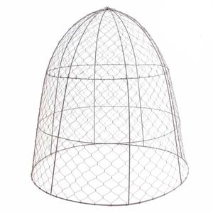 Cloche décorative vintage en fer forgé gris rustique style ferme pour table de cuisine, écologique, artisanale, cadeau - Product Image 3