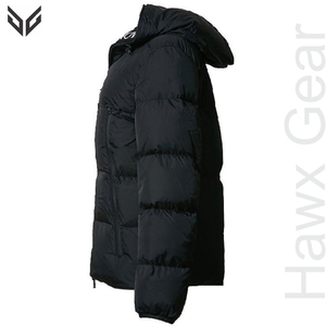 Vestes rembourrées de qualité supérieure pour hommes Design personnalisé Tissu en toile Saison d'hiver Fabriqué au Pakistan Vente en gros - Product Image 4