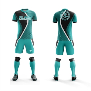 La mejor calidad, diseño personalizado, transpirable, comodidad, conjuntos de uniformes de camiseta de fútbol, servicio OEM para jóvenes, jugadores masculinos, corte automatizado - Product Image 1