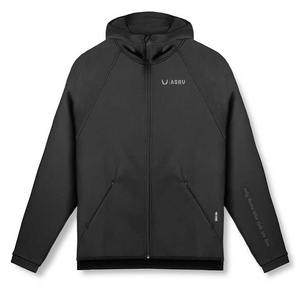 Service OEM à la mode Sweats à capuche de bonne qualité pour hommes à la mode à manches longues Poches à fermeture éclair personnalisées lourdes à capuche à vendre - Product Image 3