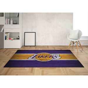 Tapis imprimé unique : antidérapant, fin, pour la décoration de la cave des hommes, le basketball, le couloir, la salle de sport, la fête de déménagement, violet, pour mariage, avec poils doux - Product Image 3