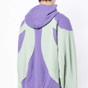 Sweatshirts à cordon en coton polaire personnalisés pour hommes Prix de gros Sweat à capuche avec motif solide Veste d'hiver à vendre - Product Image 4