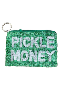 Pochette à monnaie de luxe GIRL POWER Broderie perlée Pochette à monnaie élégante pour les filles Femmes pour la fête du Nouvel An Fantaisie Noël - Product Image 2