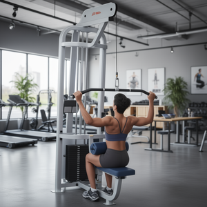 Machine de tirage dorsal réglable pour l'entraînement de la partie supérieure du dos, reconditionnée pour les studios de fitness et les salles de sport à domicile - Product Image 3