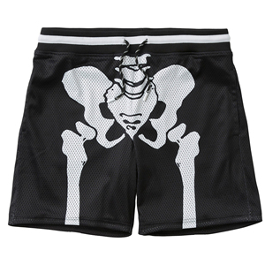 Shorts de sport pour hommes en maille imprimée 100 % polyester respirant et à séchage rapide 220g, taille élastique personnalisée, vente en gros de haute qualité - Product Image 1