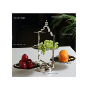 Soporte Redondo de Acero Inoxidable de Cuatro Niveles para Pasteles y Postres, Tamaño Personalizado, Soporte para Pasteles y Dulces al Precio Más Bajo - Product Image 2