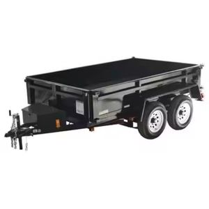 Remorque à benne télescopique hydraulique 7x16 avec engrenage d'essieux 7K de côtés de 2 pieds et composants de noyau de moteur Excellent prix - Product Image 3