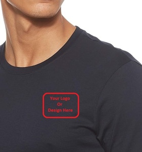 เสื้อยืดตัวใหญ่ของผู้ชายทรงสูงขนาดใหญ่เสื้อยืดผ้ายืดทรงหลวมโลโก้แบบกำหนดเอง - Product Image 4