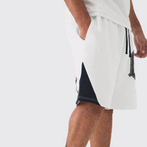 Classic <b>Men's</b> Fleece Sweat <b>Shorts</b> with Side Pockets Breathable Fabric Stylish Design Made Pakistan - Product Image 4