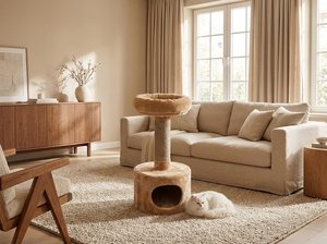 Maison pour chat Fiona Cozy Nest pour une relaxation paisible - Product Image 4