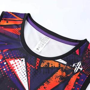 Vente chaude ATLANTIC Ensembles de basket-ball par sublimation pour hommes 100% Polyester Été Respirant Séchage rapide Logo personnalisé Service OEM - Product Image 3