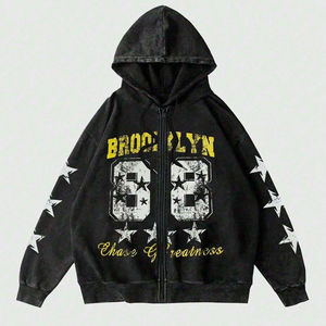 Sweat à capuche personnalisé pour hommes Sweats à capuche d'équipe personnalisés pour les vêtements de travail Collèges Broderie Strass Accent Expédition mondiale rapide - Product Image 1