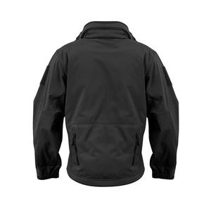 Vestes d'extérieur pour hommes personnalisées de haute qualité, capuche oversize, longue veste softshell en nylon, coupe-vent, tendance, imperméable, en coton - Product Image 5