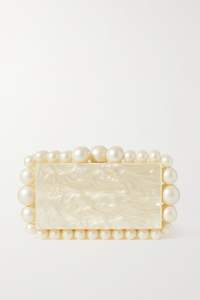 Bolso de mano de modelo náutico de resina de alta calidad para mujer, ropa de noche de fiesta, arte coleccionable, aspecto de mármol europeo - Product Image 5