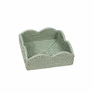 Porta Servilletas de Ratán Hecho a Mano en Oferta, Porta Toallas de Mimbre Natural, Organizador de Mesa Decorativo para Comedor, Decoración de Mesa para el Hogar - Product Image 1