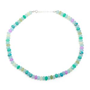 Best-seller Aqua Crystal Collier de perles Disco Gem Rainbow Candy Cadeau de demoiselle d'honneur Beautiful Mix Nature Jewelry - Product Image 5