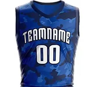 Maillots de basket-ball réversibles, impression de logo personnalisée, ensembles uniformes, sublimation numérique, respirant, séchage rapide, uniformes de baseball - Product Image 2