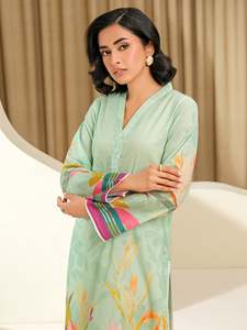 Jinani Diseñador de las mujeres Shalwar Kameez Traje Venta caliente 2 piezas Impreso Mangas completas Liso Impreso Ropa india y pakistaní - Product Image 4