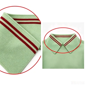 Tela de Punto Acanalado de Poliéster de Alta Calidad a Precio de Fábrica, Cuello Acanalado de Punto, Tejido de Punto Acanalado para Suéter - Product Image 6