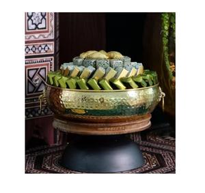 Bol en laiton martelé de la meilleure qualité Desserts au chocolat Affichage Bonbons Bol de service pour des occasions spéciales ou des célébrations - Product Image 1