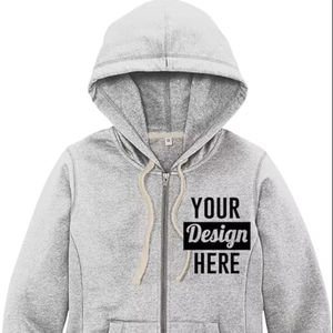 Sudadera con Capucha Unisex Personalizable con Cierre Completo, Impresión Digital, Patrón Sólido, Logotipo Personalizado Bordado, Ropa de Invierno de Alta Calidad para Hombre y Mujer - Product Image 1