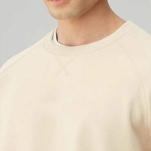 Sudadera con Capucha Transpirable de Felpa de Poliéster/Algodón para Hombre, Sudadera Gruesa de Corte Regular, Diseño Sólido, Otoño - Product Image 3