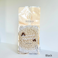 Perles de tapioca au sucre brun noir Bosmos 0,85 cm, sacs de 3 kg - Certifiées HALAL/HACCP/ISO 22000, ingrédients pour bubble tea, Taïwan, 12 mois