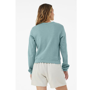 Sweat ras du cou classique silhouette recadrée mi-longue polaire éponge chaude ultra-douce Sweat ras du cou classique - Product Image 5