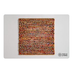 Sustainable Interior Decoration Multi-Color Natural Handwoven Jute Rugs Plush Handmade Braided Carpet Bulk Export Wholesale - Product Image 1