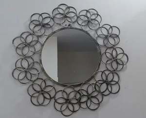 Espejo de pared de lujo decorativo de nuevo diseño para decoración del hogar y utilizado en hoteles y restaurantes - Product Image 5