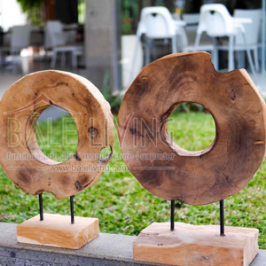 Accessoires de meubles Anneaux en bois de teck de meilleure qualité Utile pour la décoration intérieure et extérieure - Product Image 6