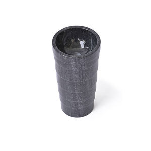Lavabo de pedestal de mármol negro personalizable de calidad superior para uso doméstico y hotelero a un precio asequible fabricado en la India - Product Image 6