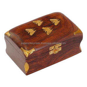 Indian Handicraft Cutwork Embossing Jewelry <b>Boxes</b> Multiple Wood Jewellery 2025 Jewellery Storage Packaging Box From High Quality - Product Image 5