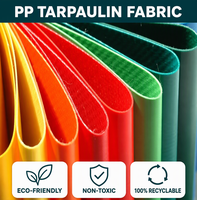 Rouleau de bâche en tissu PP imperméable, haute résistance, écologique, non toxique, recyclable, pour couvrir les camions et les marchandises