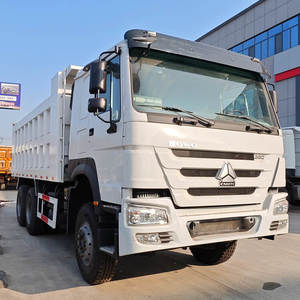 Camion benne d'occasion Sinotruk Howo 380 8x4 RHD 400HP Moteur Weichai Euro 5 Capacité de charge 50t pour la construction - Product Image 1