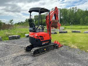 Miniexcavadora sobre orugas U17 de alta calidad a la venta - Product Image 2