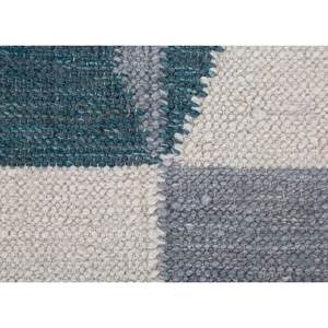 Alhambra Ivory Flat Weave Wool <b>Rugs</b> Geometric Handmade Diamond Rectangle Jute <b>Rugs</b> for Home Bedside Diamond Geometric - Product Image 3