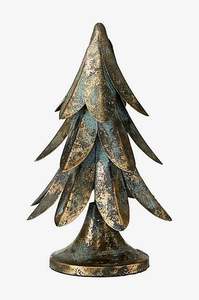 Silver Tidings Christmas Metal Ornament Escultura Elegante y Durable Holiday Display Piece - Product Image 6