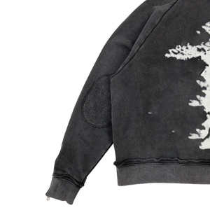 เสื้อฮู้ดผ้าฝ้าย100% ซักลายกรดโอเวอร์ไซส์ออกแบบได้ตามต้องการสำหรับผู้ชายและผู้หญิงเสื้อสเวตเชิ้ตดีไซน์เนอร์สำหรับฤดูหนาว - Product Image 5