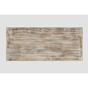 Industrial Vintage Classic Luxury Handmade Wooden Carved White Distressed <b>Sideboard</b> for Living Room - Product Image 3