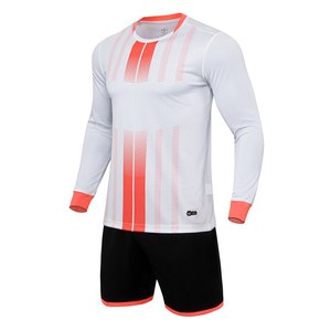 Conjunto de camiseta de fútbol sublimado personalizado para hombre, ropa de fútbol exclusiva con estampado de transferencia de calor para adultos - Product Image 6