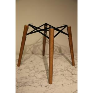 Gamba in legno sedia noce