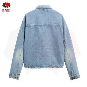 Chaqueta Vaquera Casual para Hombre con Estilo Moderno, Tela Suave al Tacto, Diseño Inspirado en la Moda Urbana - Product Image 2