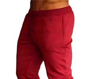 กางเกงขายส่งผู้ชายทรงสลิมฟิตผ้าฝ้ายผสมสแปนเด็กซ์ ดีไซน์ลำลองสำหรับใส่ทำงาน มีกระเป๋าข้างและซิป - Product Image 2